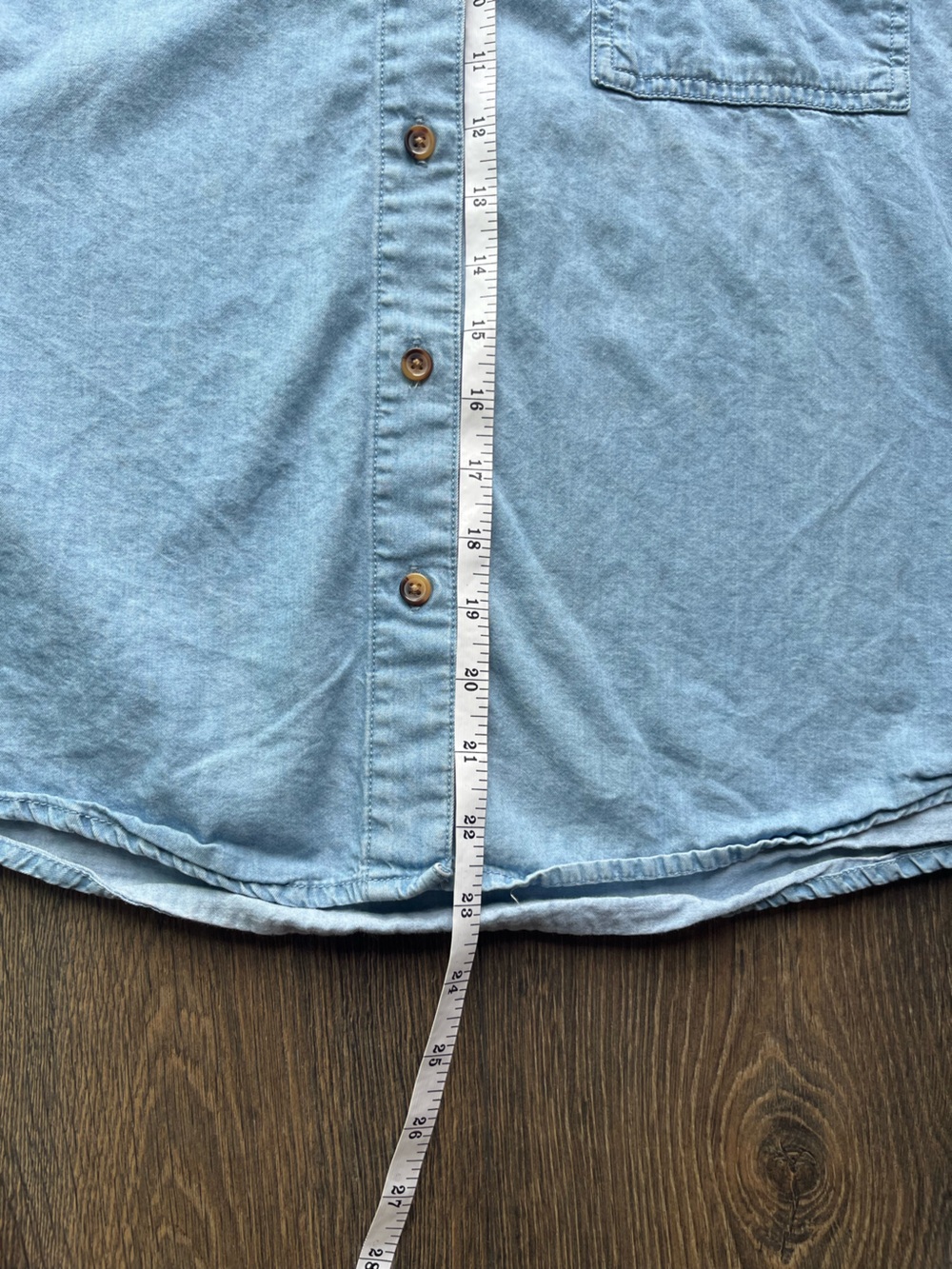 Thereabouts Denim Button-Up Shirt - Picture 8 of 13